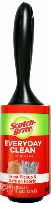 Scotch-Brite - 50% Stickier Lint Roller - 30 Sheets - 10.1cm x 4.57cm