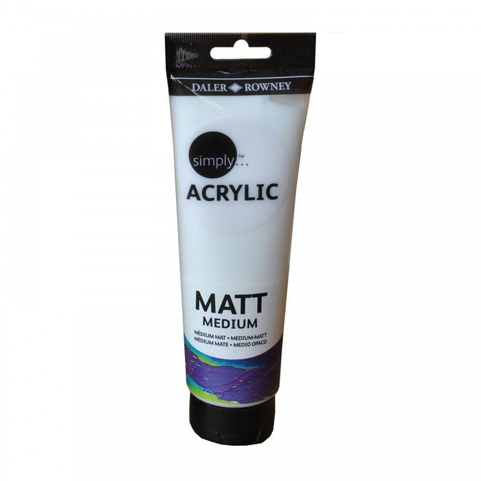 Daler Rowney - Simply Acrylic - Matt Medium - 250ml