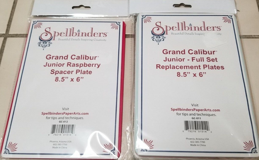 Spellbinders - Grand Calibur Junior Replacement Plates Full Set