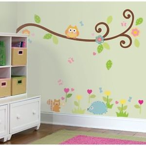 Roommates - Removable Wall Decals - Scroll Tree