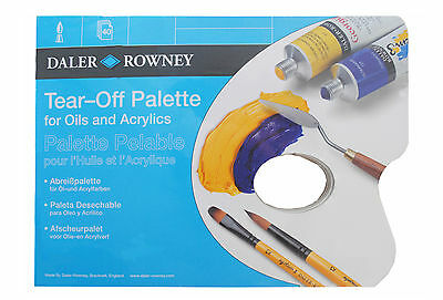 Daler-Rowney - Tear Off Palettes - A3