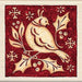 Inkadinkado - Wood Mounted Stamp - Partridge Holly