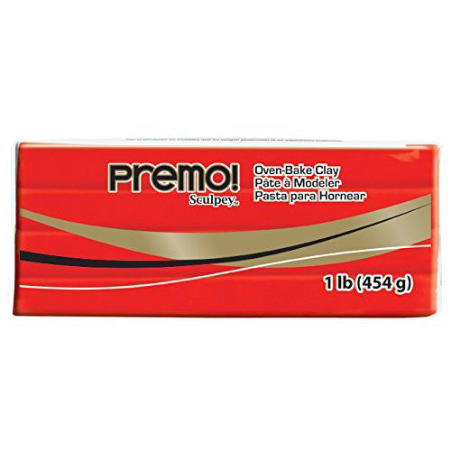 Sculpey - Premo Clay - Cadmium Red Hue 454g (1lb)