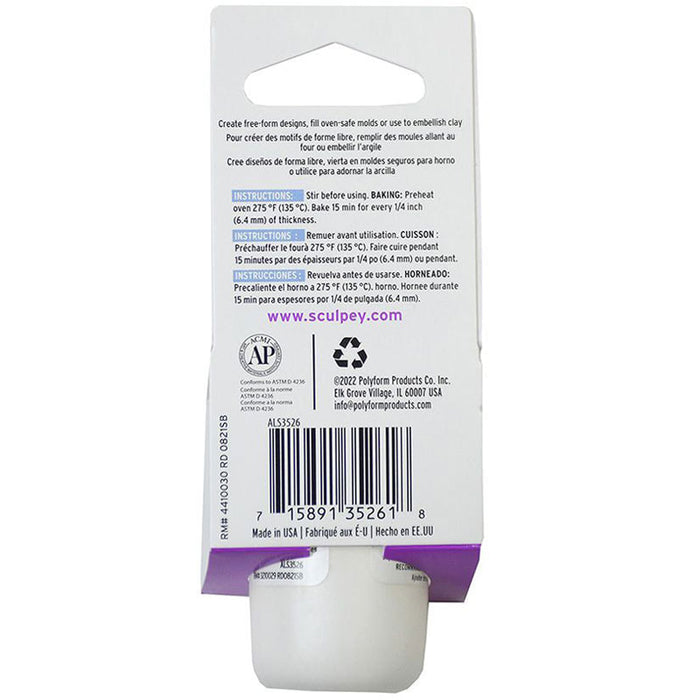 Sculpey - Liquid Polymer Clay - Pearl - 1oz(30ml)