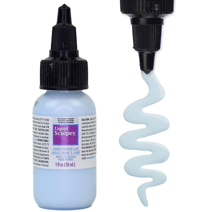 Sculpey - Liquid Sculpey 30ml (1oz) - Translucent Turquoise