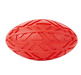 Frisco - Squeaky Football Dog Toy - Red 6"