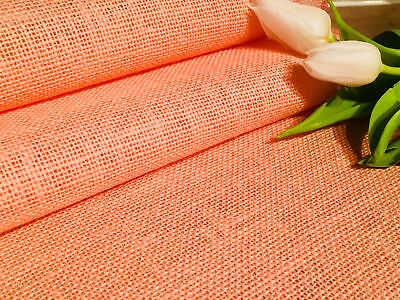 Elegance Novelties - Hessian - 120cm x 1meter - Orange