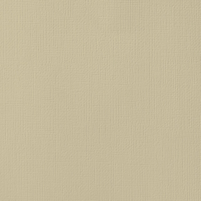 American Crafts - 12"x12" Textured Cardstock - Sand (10sheets)