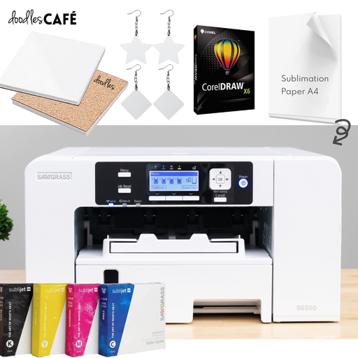 Sawgrass A4 - Sublimation Printer - SG500 Starter Kit + Paper