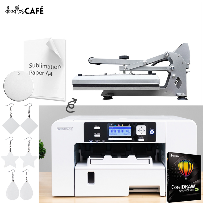 Sawgrass A4 - Sublimation Printer - All-in Starter Bundle - SG500