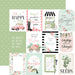 Carta Bella - 12" x 12" DS-Paper - Flower Garden - 3 x 4 Journaling Cards