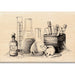 Inkadinkado - Wood Mounted Stamp - Laboratory