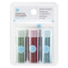 Martha Stewart Crafts - Fine Glitter Embellishment Variety - 3 Piece Set with Glue - Brights