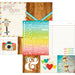 Simple Stories - 12" x 12" DS-Paper - Good Day Sunshine - Quote and Photo Mat Elements