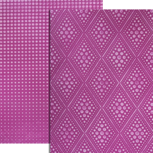 Spellbinders - M-Bossabilities - Reversible Embossing Folder - A4 - Graduated Dots(A4 & Bigger)