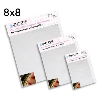 Zutter - Bind-It-All - Movable Page Protector - 8"x 8"