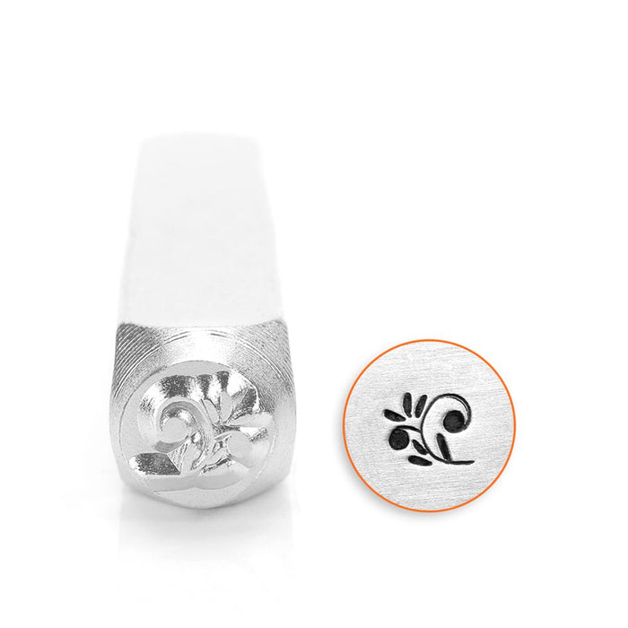 ImpressArt - Design Stamp - Floral Swirl - 6mm