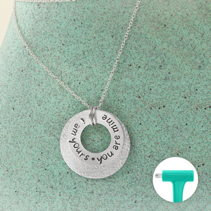 Small Cross Texture Design Stamp, 6mm