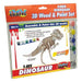 Crazy Crafts - 3D Wood & Paint Set - Wooden T-Rex Dinosaur