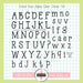 Sweet-n-Sassy-Stamps - School Days Alpha Clear Stamp Set