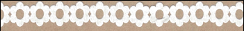 Oricraft - Decorative Lace Tape - Self-Adhesive - Blossom