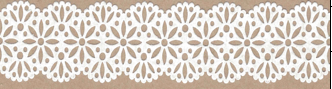 Oricraft - Decorative Lace Tape - Self-Adhesive - Bouquet