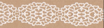 Oricraft - Decorative Lace Tape - Self-Adhesive - Memory (White)