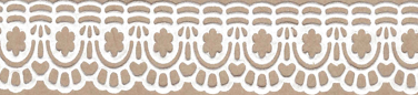 Oricraft - Decorative Lace Tape - Self-Adhesive - Wave