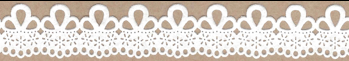 Oricraft - Decorative Lace Tape - Self-Adhesive - Divine