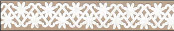 Oricraft - Decorative Lace Tape - Self-Adhesive - Hocikey