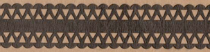 Oricraft - Decorative Lace Tape - Self-Adhesive - Lace Trim (Black)