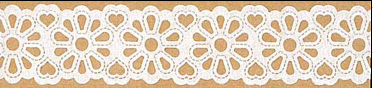 Oricraft - Decorative Lace Tape - Self-Adhesive - Citrus