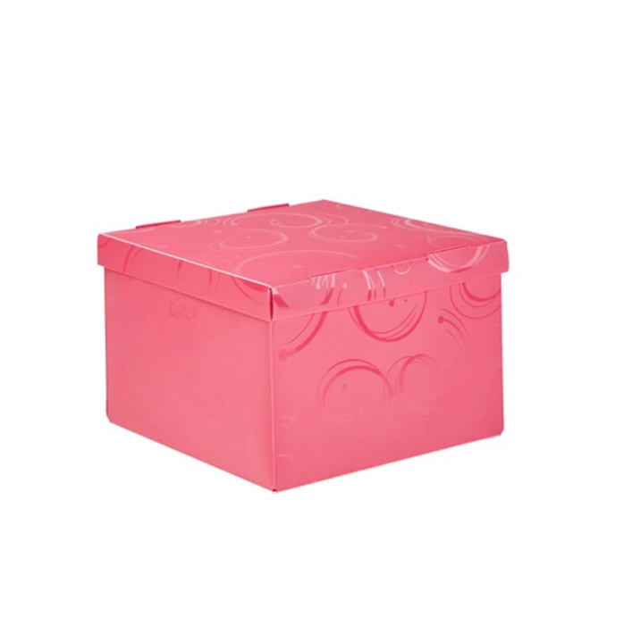 Creative Swirl Storage Box Pink - Medium