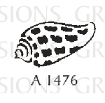 Great Impressions - Wood Mounted Stamp - Seashell