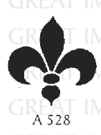 Great Impressions - Wood Mounted Stamp - Fleur