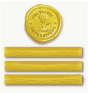 Jax Wax - Flexi Sealing Wax Stick with Wick - Yellow - 1pk