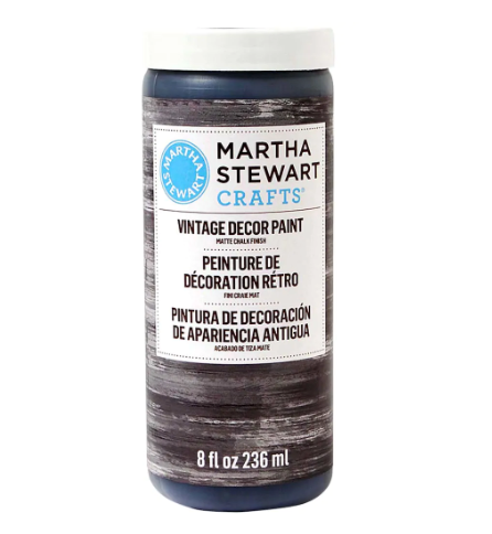 Martha Stewart Crafts - Vintage Decor Paint - Beetle Black