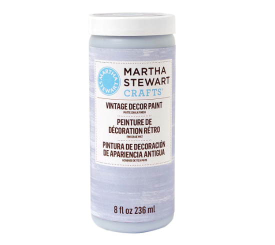 Martha Stewart Crafts - Vintage Decor Paint - Parisian Blue