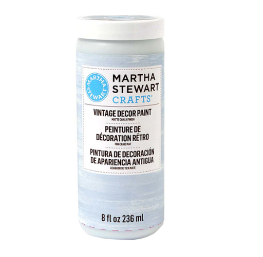 Martha Stewart Crafts - Vintage Decor Paint - Blue Agave