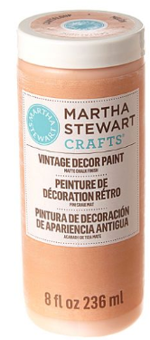 Martha Stewart Crafts - Vintage Decor Paint - Cantaloupe