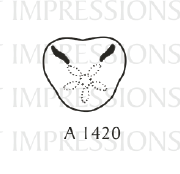 Great Impressions - Wood Mounted Stamp - Pansy (small)