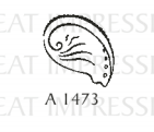 Great Impressions - Wood Mounted Stamp - Shell