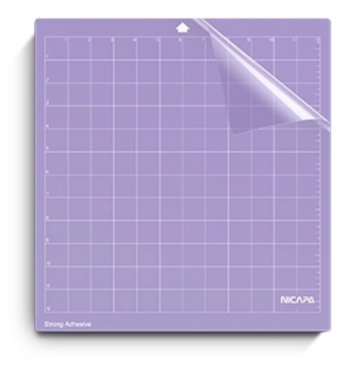 Nicapa - Cutting Mat for Silhouette Cameo, Strong-Grip - 12" x 12" (1pc)