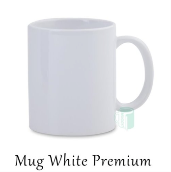 Muggit - Premium Plus Grade White Mug - w/ White Gift Box