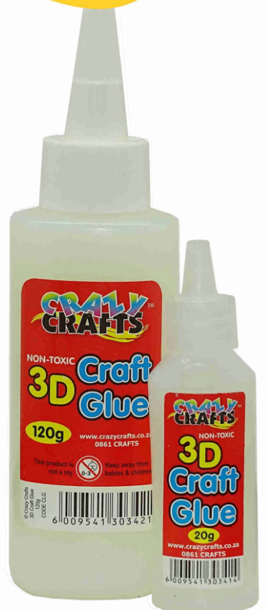 Crazy Crafts - Craft Glue - Large (120g)