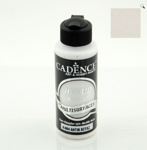Cadence - Hybrid Acrylic Paint - Multi Surfaces & Leather - Antique White - 70ml