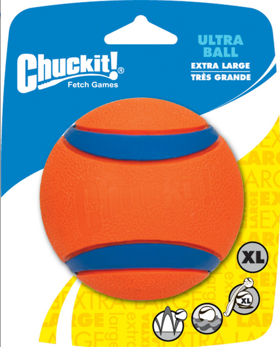 Petmate - Chuckit! - Ultra Rubber Ball Tough Dog Toy - X-Large