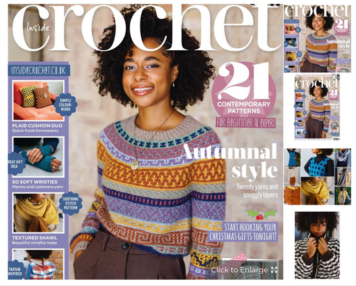 Inside Crochet Magazine - Autumn Style - Free Dyed Hooks, 2020 Doodle Bargain