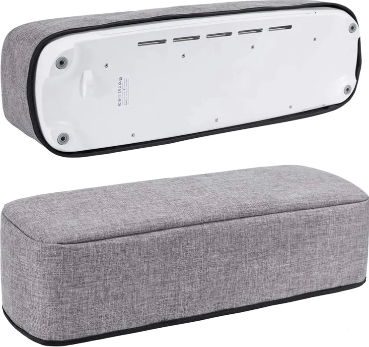 Dust Cover for Cricut Maker Machines - with Back Pockets for Accessories - Gray