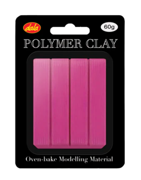 Dala - Polymer Clay - 60gram - Pink